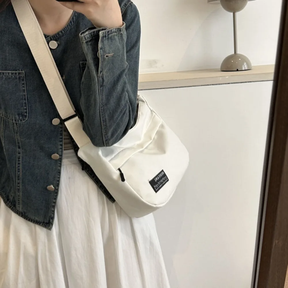 Trendy Oxford Shoulder Bag Dumpling Underarm Bag Large Capacity Handbag Messenger Bag Daily Casual Commuting Bag