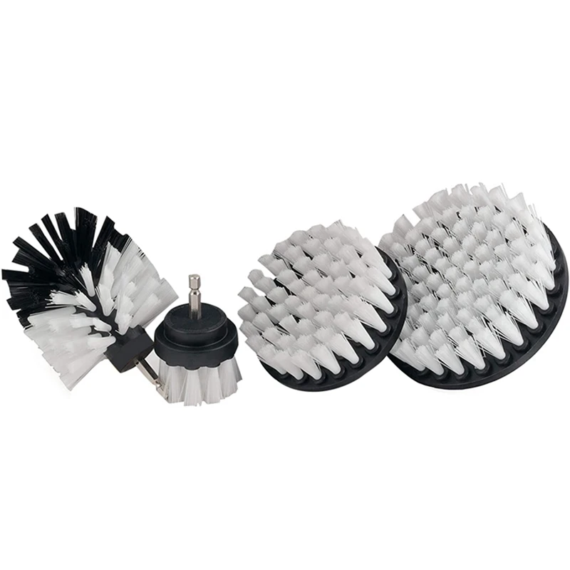 

8-Piece Drill Brush Cleaning Tool For Car Cleaning, Scrubbing And Cleaning, Bathtub Brush Tile Brush Scrub Brush