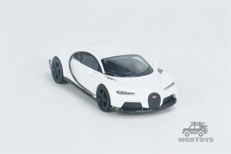 MINI GT 1:64 Bugatti Chiron Super Sport White LHD Diecast Model Car