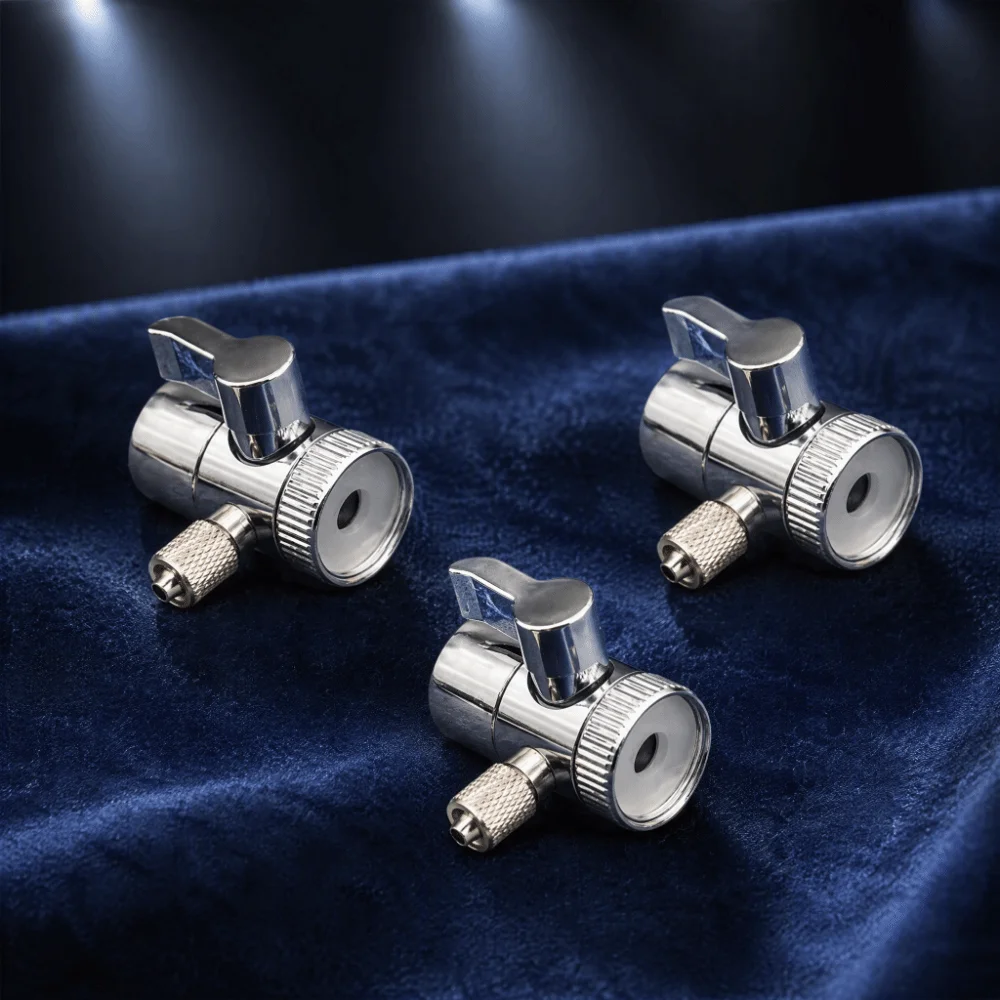 3pcs High Temperature Proof Faucet Diverter Valve Universal Fit Design Sink Faucet Adapter Faucet Diverter Kit