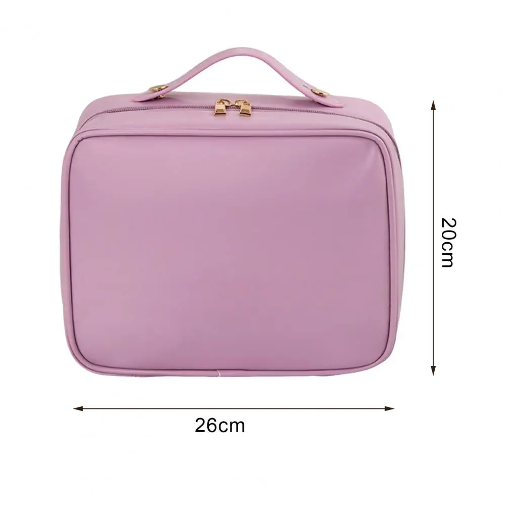 Borsa da toilette da viaggio per Organizer per cosmetici borsa da toilette Multi-scomparto impermeabile con capacità di facile accesso per il trucco