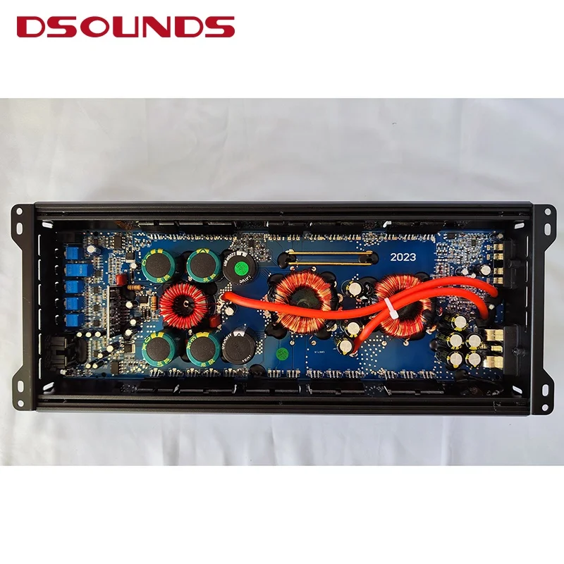 مضخم صوت للسيارة بقدرة 2000 وات، مضخم صوت سيارة أحادي الكتلة بتصميم جديد لنظام صوت السيارة