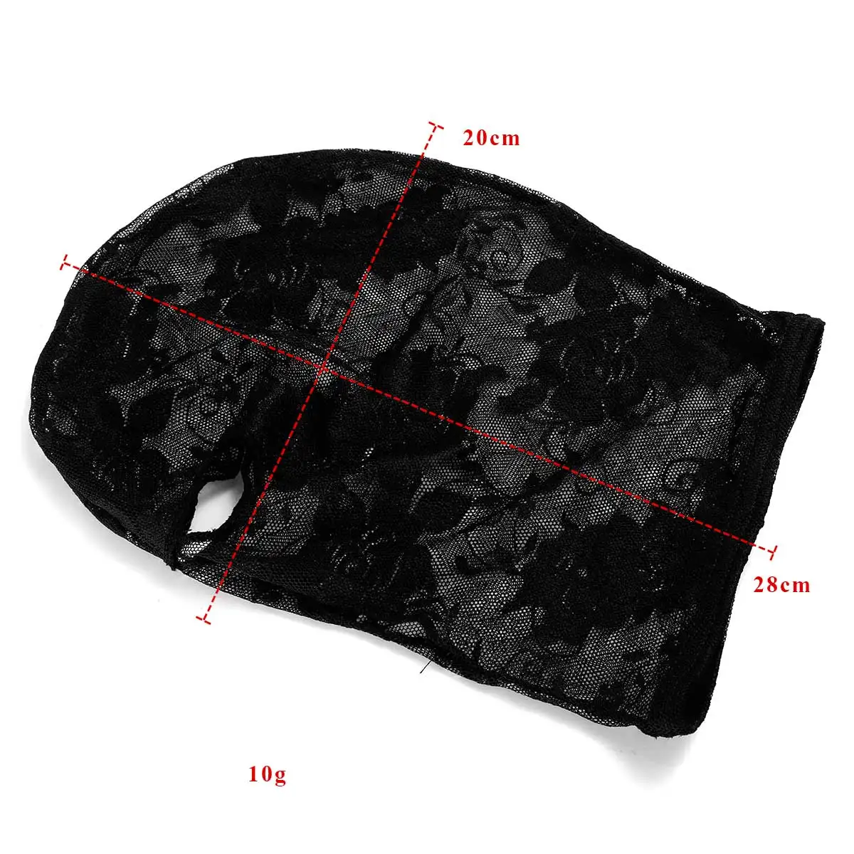 2025 Fashion Black Lace Mask Unisex Sexy Head Mask Elastic Face Cover For Cosplay Party Ball Performance Mask Headgear image 6
