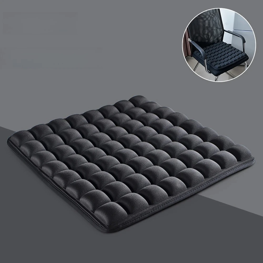 3D Office Chair Cushion, Long-lasting, Non-fatiguing - Breathable, Stress-relieving - Car Seat Cushion - Travel Seat Cushion