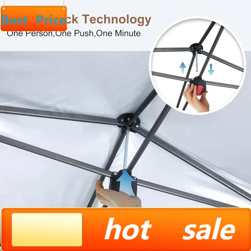 

Бестселлер: Уличная складная беседка-шатер с сетчатыми стенами (13x13, цвет хаки)