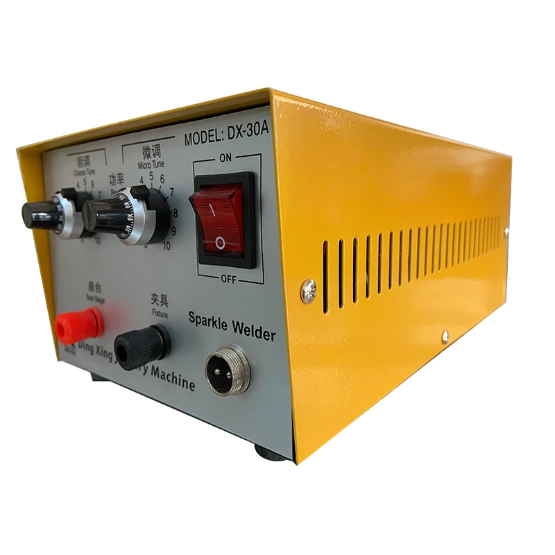 DX-30A/50A/808 Laser welder jewelry welding machine 0.5A-30A soldering iron Pulse high power handheld spot welder