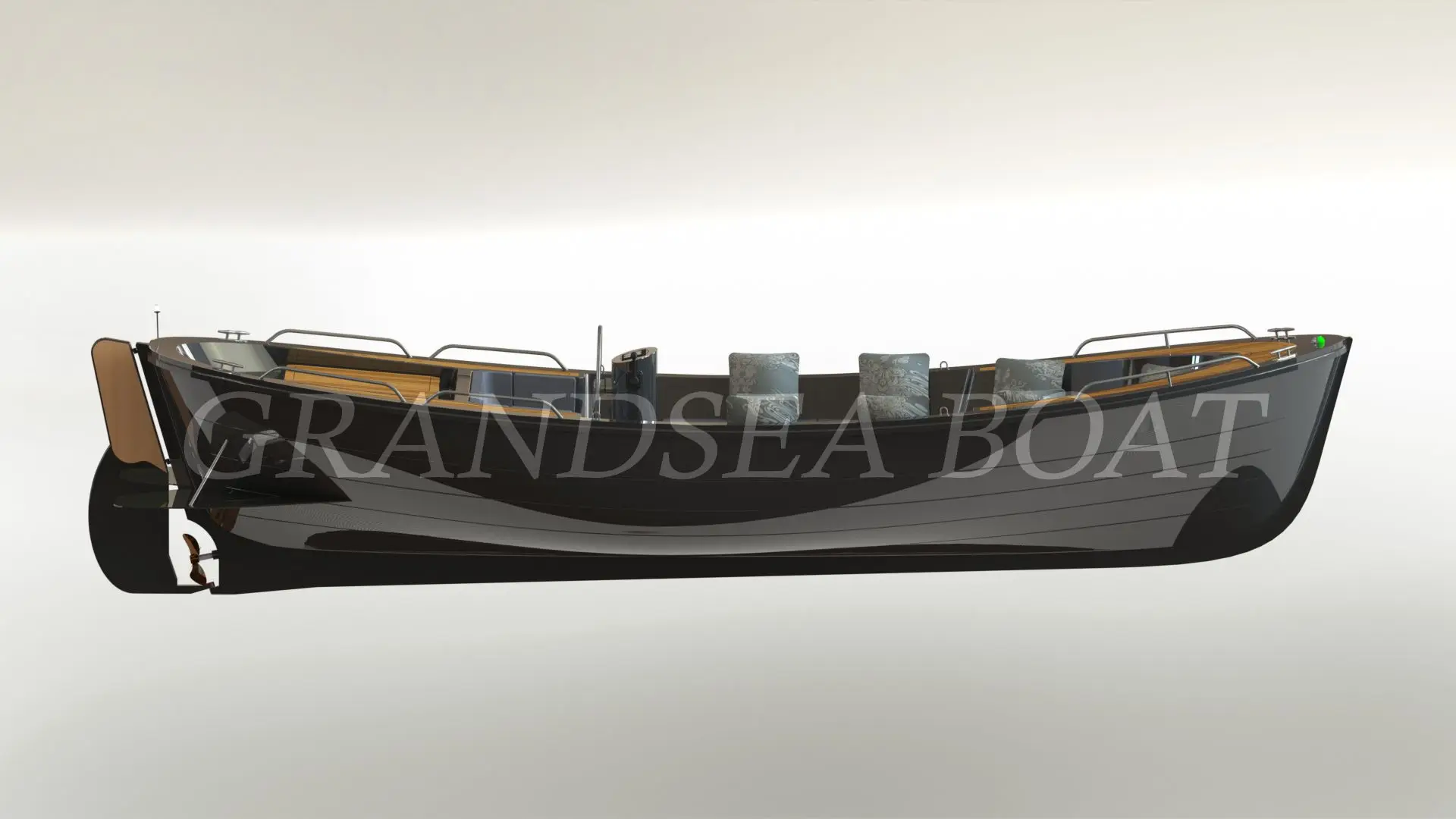 Barca olandese Sloop in fibra di vetro con motore interno Grandsea da 8,6 m in vendita