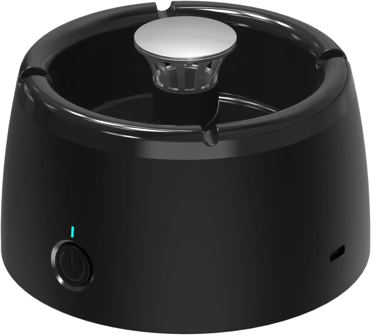 

Бездымная пепельница с функцией очистки воздуха для использования в помещении и на улице, удаляет дым и золу.