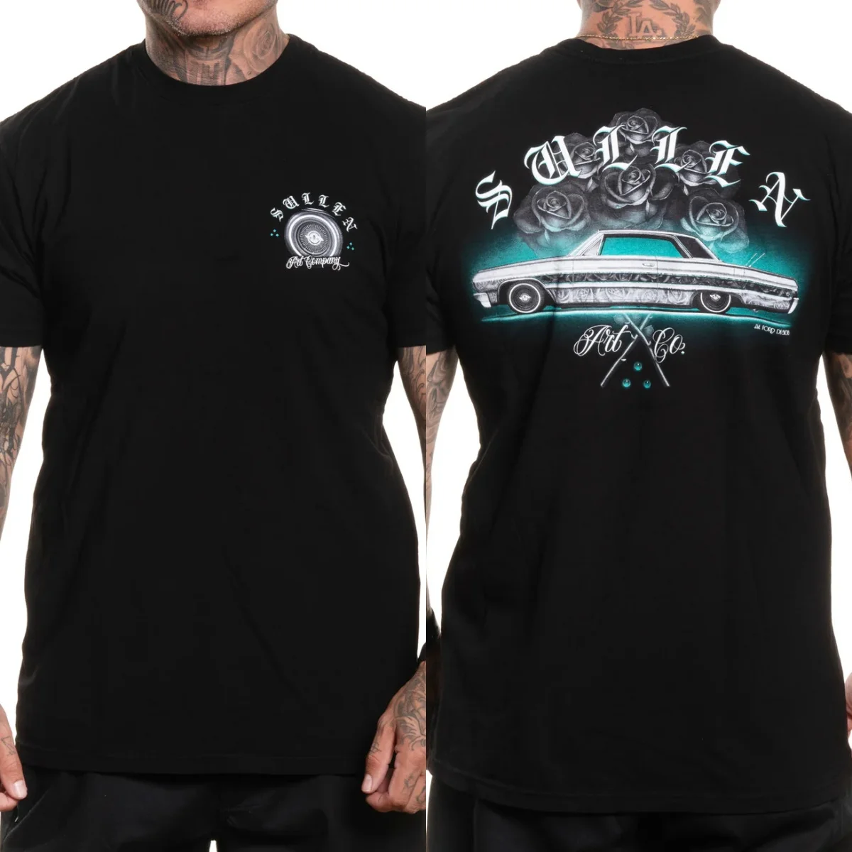 Rare Sullen Clothing Graphic Cotton T-shirt Unisex Summer Short Sleeve Fashion Brand Tee Luxury Casual Vintage Tees