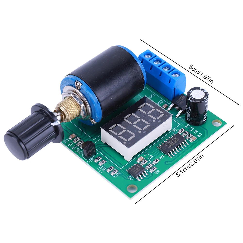 DC 12V 24V 4-20mA Digital Current Signal Generator Module Board 3-Digit Display for Signal Sources Valve Adjustment