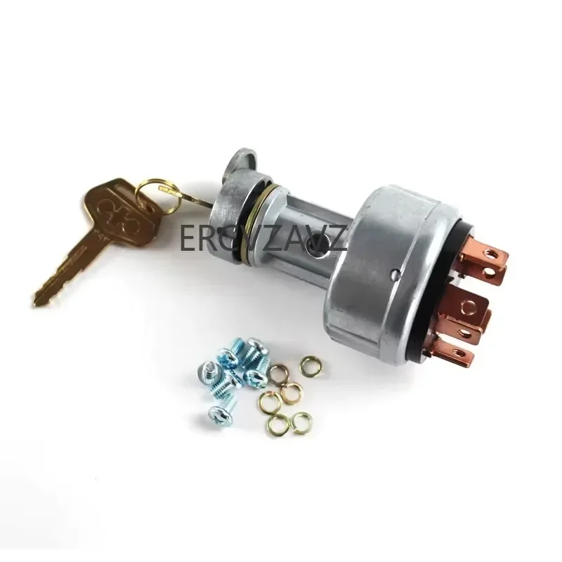 PC200 Key Ignition Switch 6 Pin 08086-10000 08086-00000 22B-06-11910 for Komatsu PC200-1 PC200-2 PC200-3 PC200-5 PC200-7 PC300-7