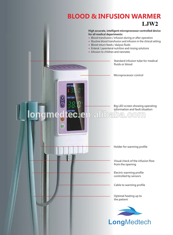 High Quality Smart Blood And Infusion Fluid Warmer Machine