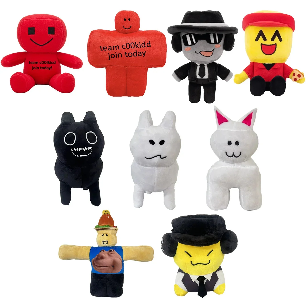 New Forsaken Chance Plush Dolls Cotton Doll Gaming Peripherals Soft Doll Cute Room Decoration Customized Toys Kids Birthday Gift
