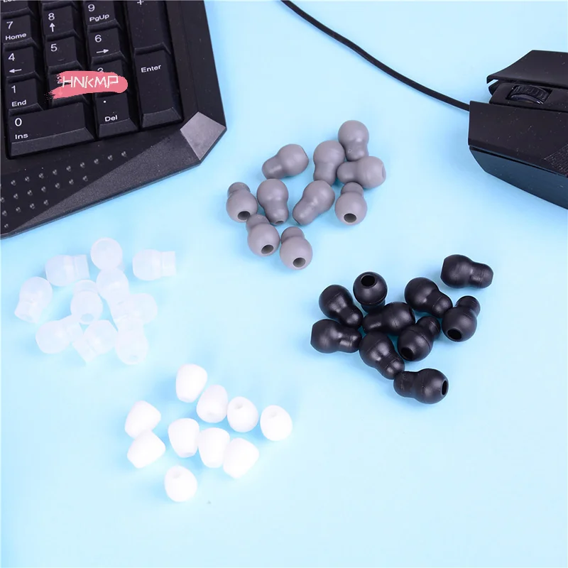 10Pcs Soft Reusable Silicone Earplug Earpieces for Littmann Stethoscope Medical Diagnostic Tool Accessories