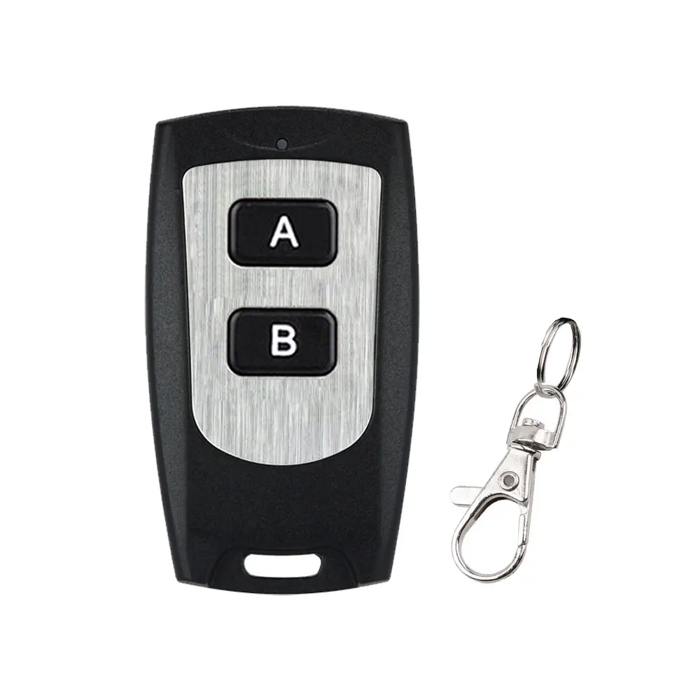 

DC6V 2 Buttons 433MHz RF Universal Wireless Remote Control Waterproof Electronics Door Gate Car Opener