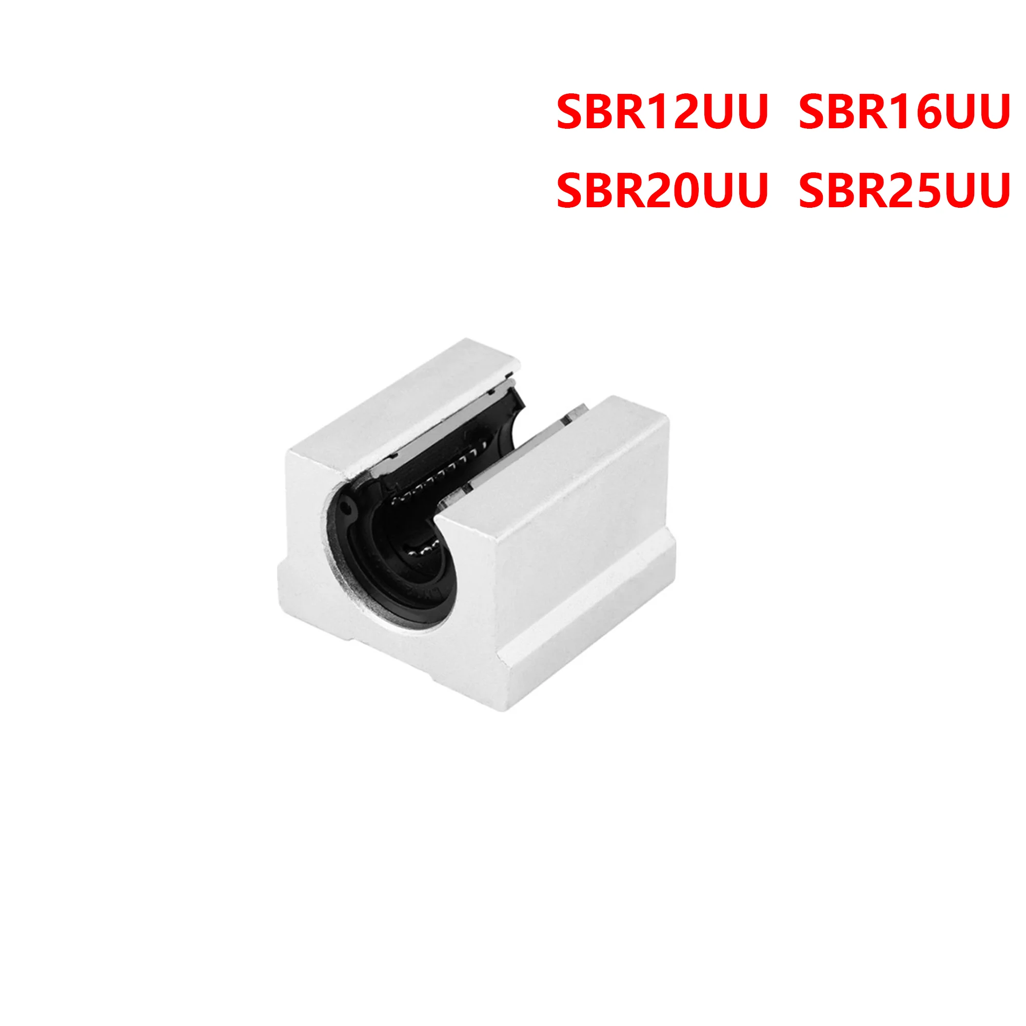 SBR10UU SBR12UU SBR16UU SBR20UU SBR25UU Tuyến Tính Bi Khối 4 12Mm Tuyến Tính Thanh Trượt Để CNC Router SBR Tuyến Tính hướng Dẫn Đường Sắt