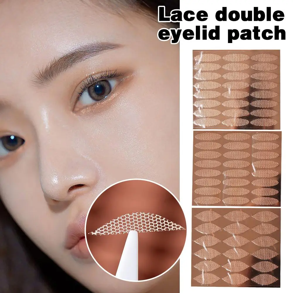 Large Capacity Simulation Of Double Eyelid Patches Natural Single Swelling Eyelid Invisible Matte Lace Bleb Traceless And K6F8