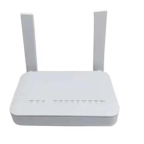 F6610M XGPON ONU ONT FTTH Modem Router WiFi 6 Dual Band 5dBi Antenna 4GE 1TEL USB AX3000 English Firmware Fiber Optic Equipment