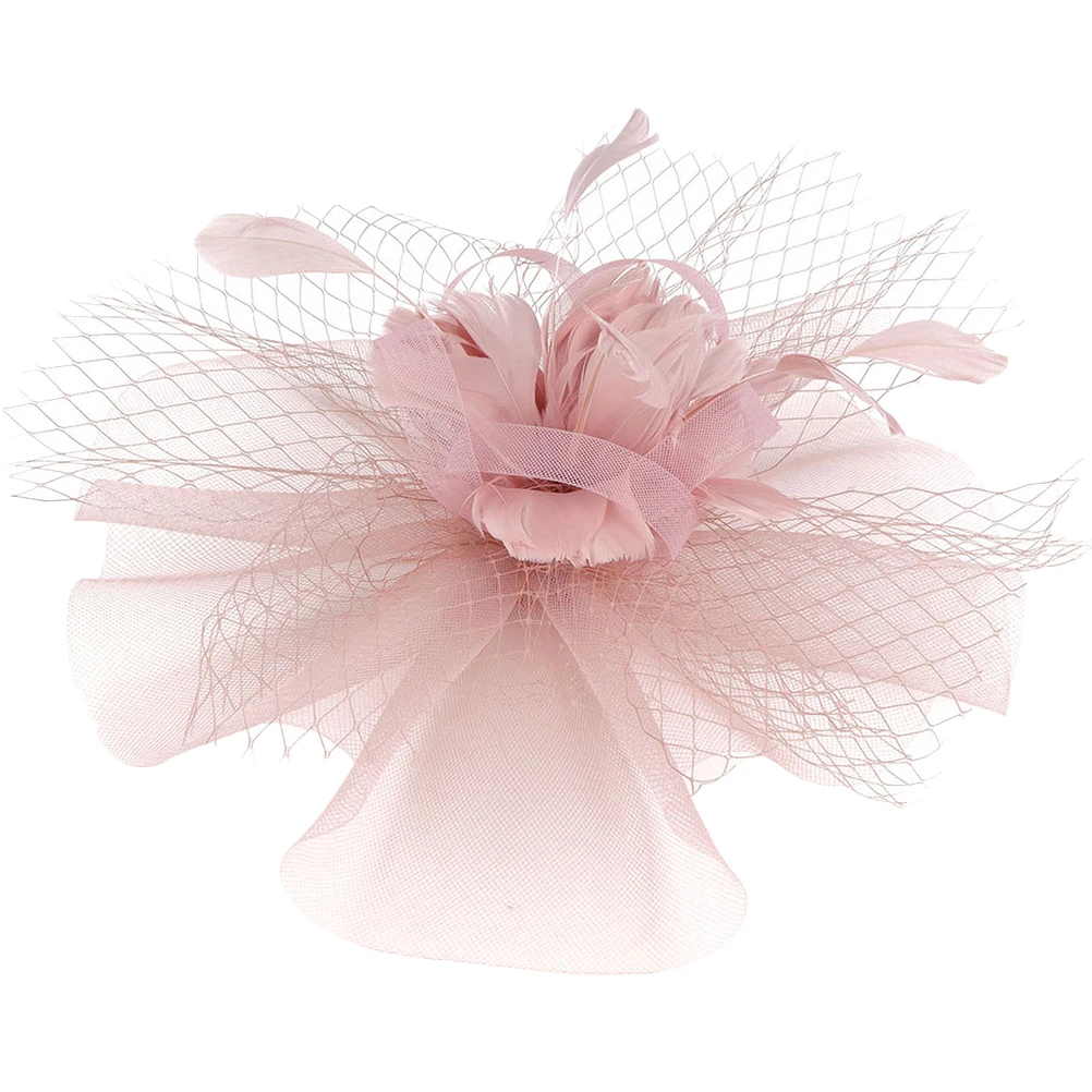 

Bride Hat Hair Clip Fascinator Silk Wedding Tea Accessories Flapper Headbands Fashionable Dressy Hats Vintage Party