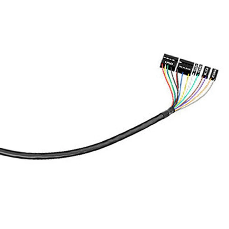 10X PC Power Button Switch Portable Desktop Computer Switch With Extension Cord PC Reset For Home Office Internet Bar-A