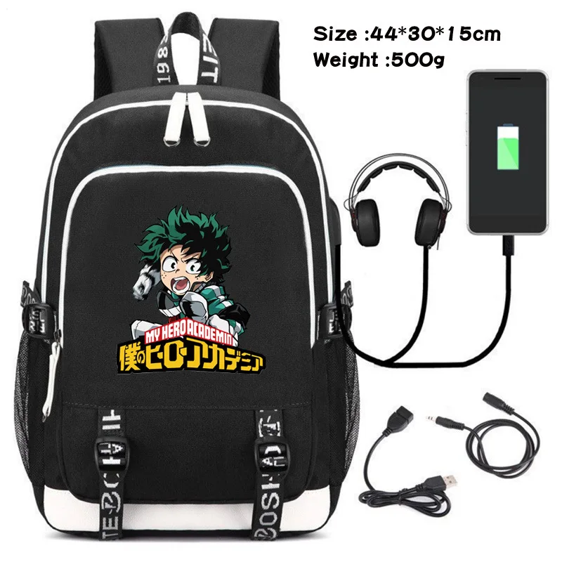 Anime My Hero Academia Cross my body Himiko Toga Backpack Women Travel Laptop Backpack School Bags Anime Bookbag