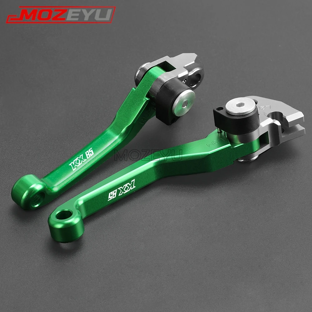 Dirt Bike FOR KAWASAKI KX85 2001 - 2023 2022 2021 2020 2019 2018 2017 KX 85 2016 2015 2014 Pivot Clutch Brake Lever Handle Grip