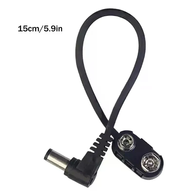 ขั้วต่อแบตเตอรี่ 9V สำหรับแป้นเหยียบกีตาร์, ตัวแปลงคลิปและอะแดปเตอร์จ่ายไฟ
