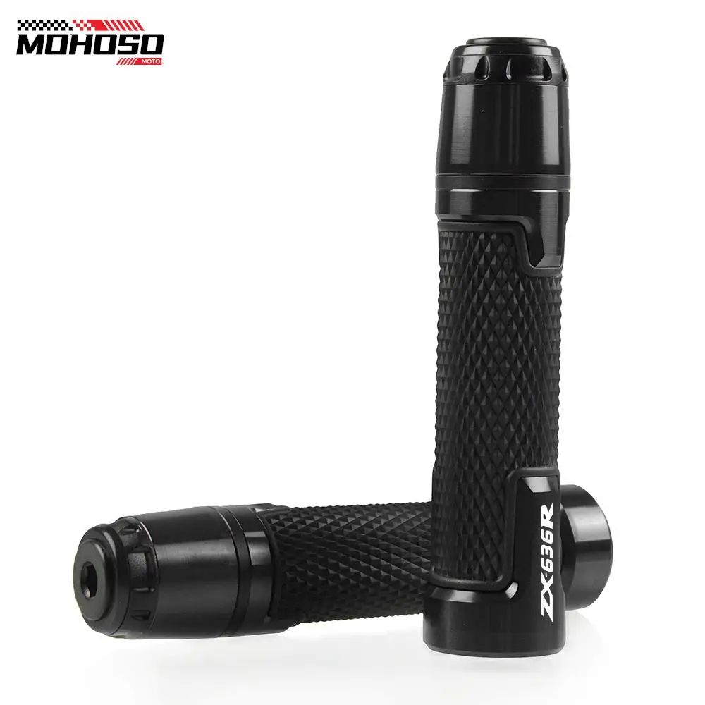 For KAWASAKI ZX-636RZX636R ZX6RR 2000-2004 2005 2006 Motorcycle Handlebar Grip End Handle Bar Grips Cap Ends Plugs Accessories