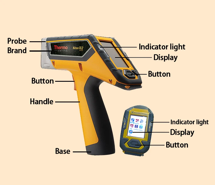 Thermo/Niton XL2 XRF Handheld spectrometer Precious Metal analyzer Alloy precious metal Ore detector