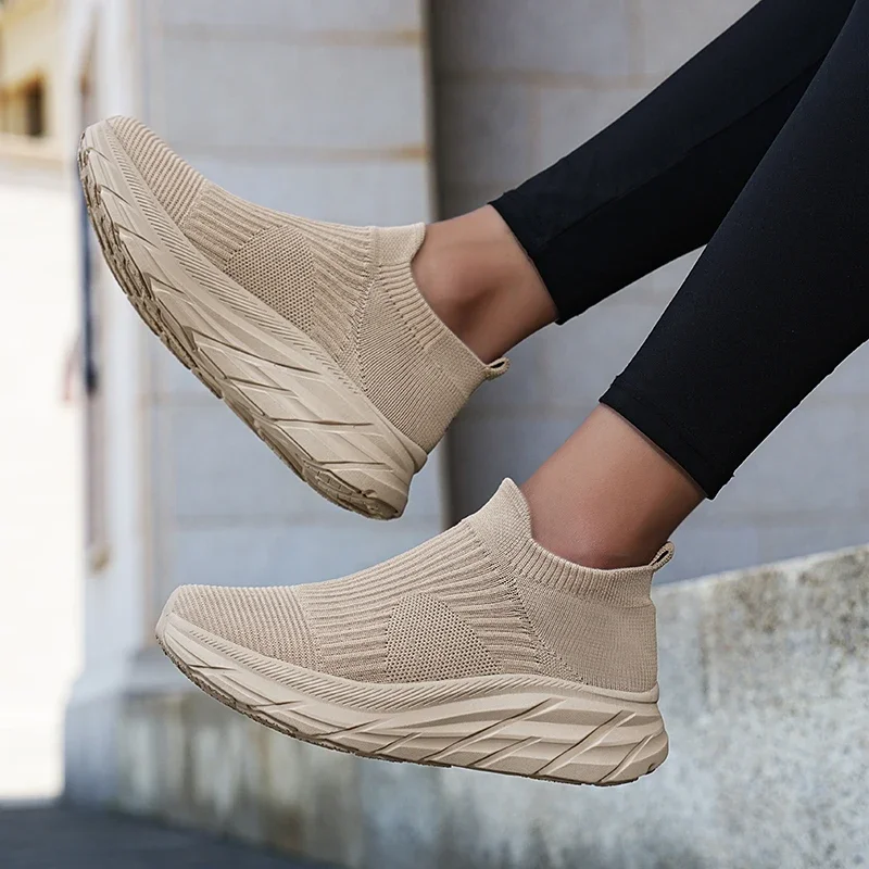 Designer Women Sock Shoes Tenis Feminino Flannel Socks Sneakers Women Spring Autumn Platform Shoes Basket Femme