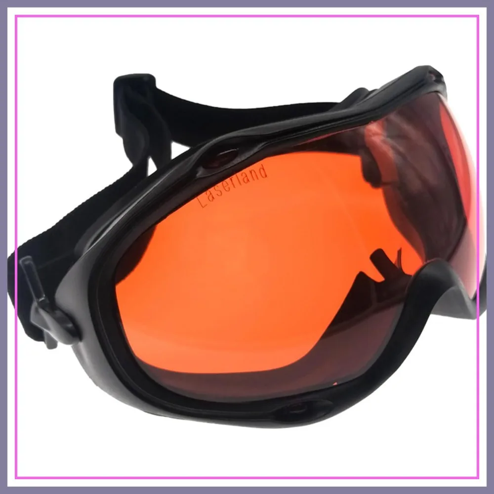 

190-550nm OD6 Laser Safety Goggles for 355-532nm Blue Green Protection CE