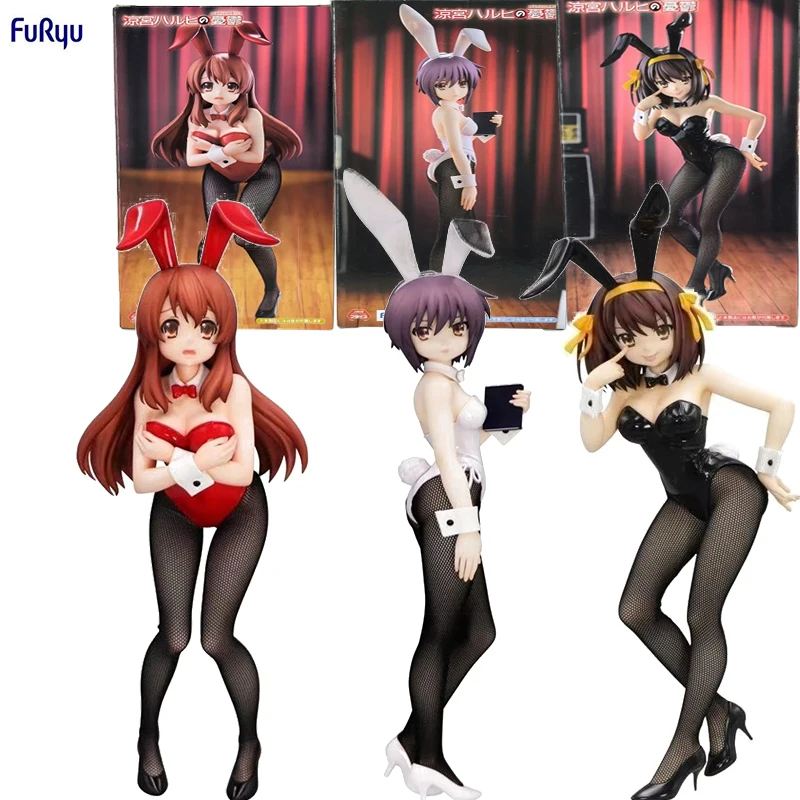 

Оригинальная фигурка Furyu The Melancholy of Haruhi Suzumiya Bicute Bunnies: Асахина Микуру, Сузумия Харухи, Нагато Юки