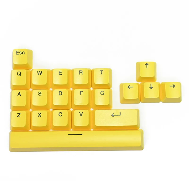 Two-color molding color matching OEM high PBT material mechanical keyboard game supplementary keycap WASD space ESC enter