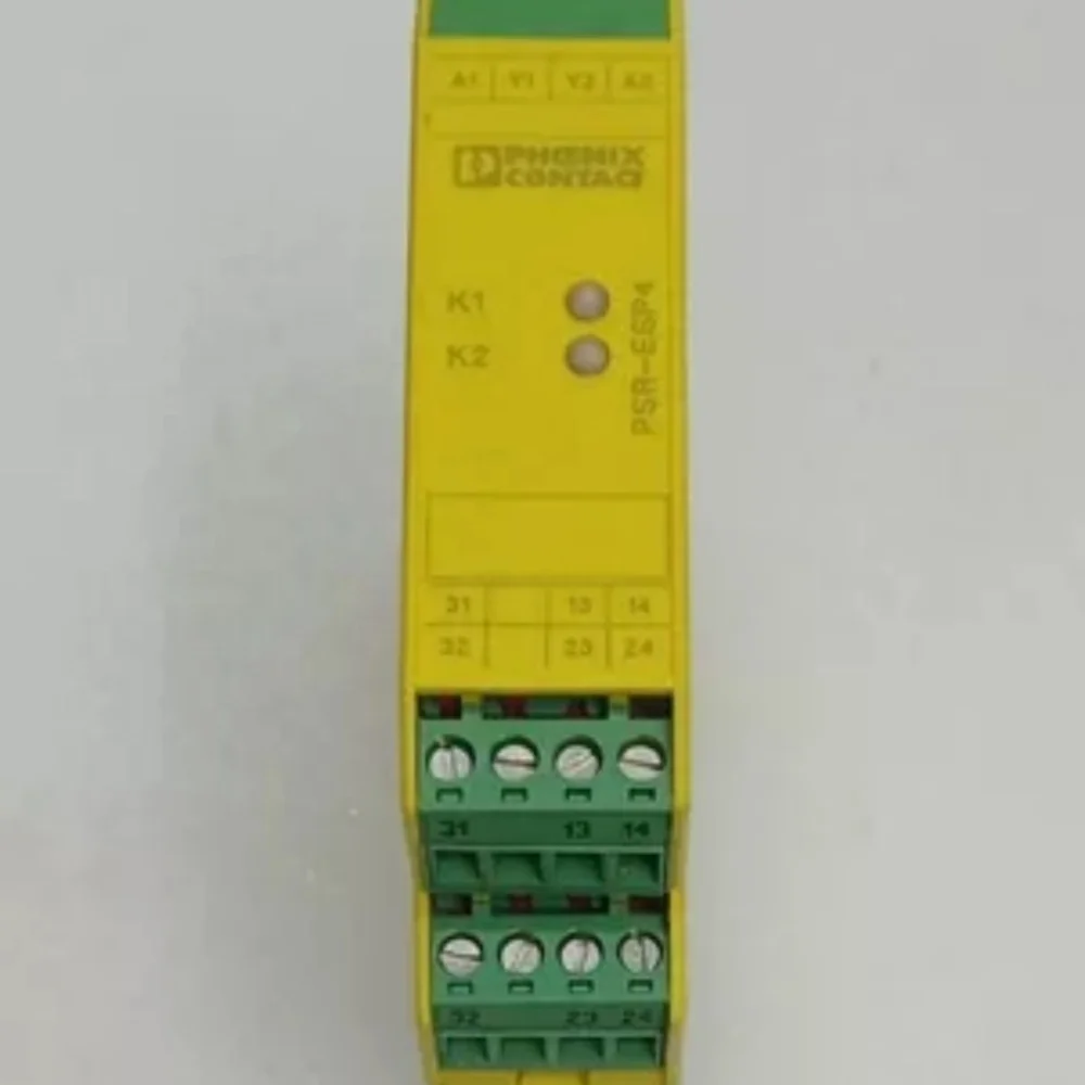 Brand New Phoenix-  Contact Safety Relay PSR-SCP- 24DC/FSP/2X1/1X2 Narrow 17.5 mm housing Two enabling current paths