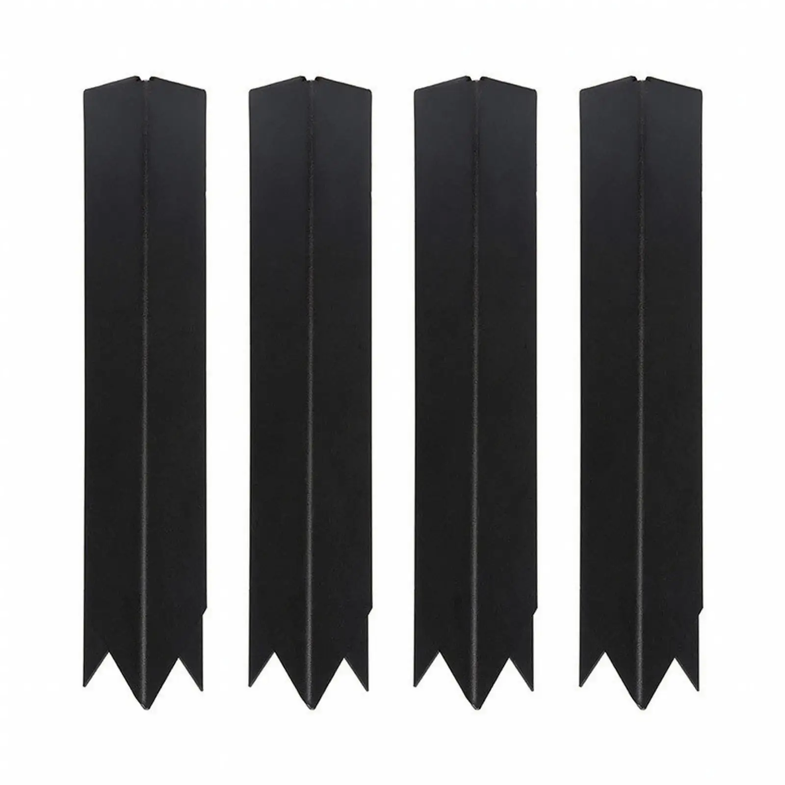 Black Coated Metal Landscape Border Corner Clamp 90 Degree Angle for Lawn Edging Raised Bed