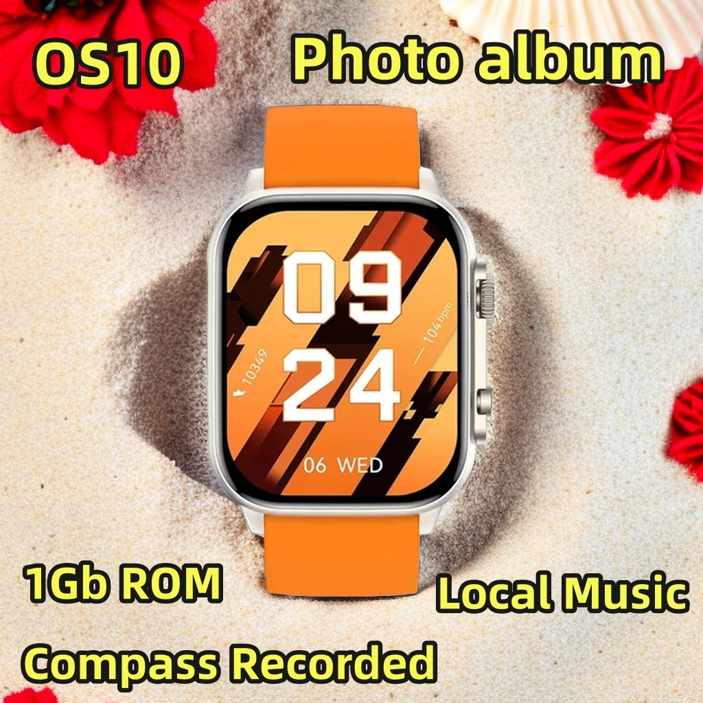 

2024 Smart Watch H13 U + Men Women 49mm Bluetooth Call NFC Compass Smartwatch 100+ Sport Mode watch for Men