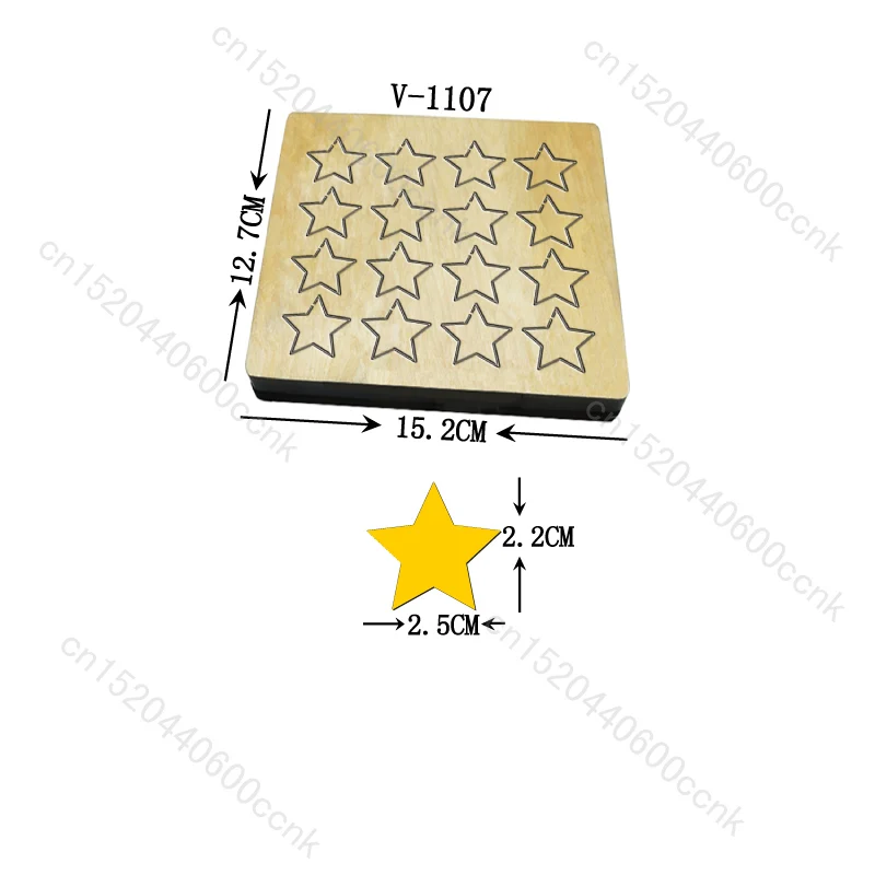 

Новые деревянные штампы в форме звезды для скрапбукинга/разных размеров/оформления