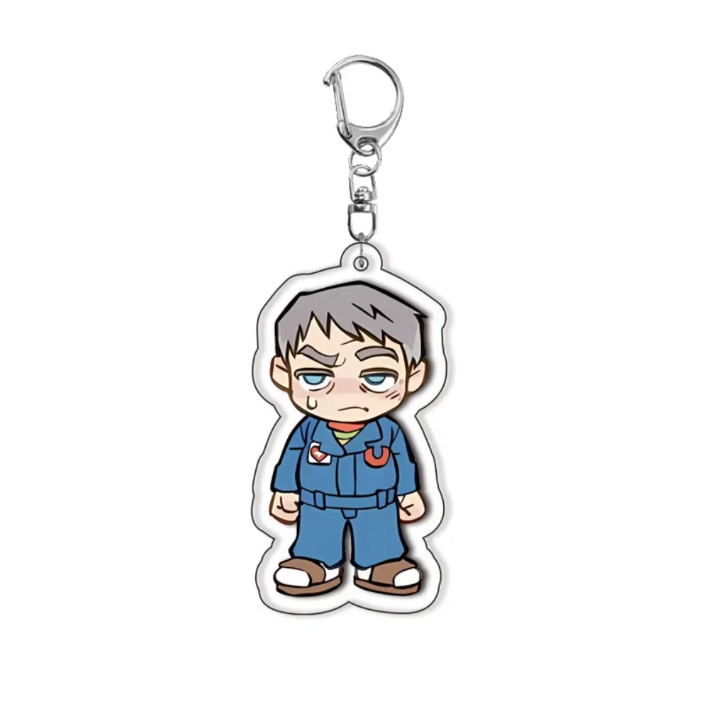 Game Mouthwashing Curly Anya Swansea 6CM Cute Anime Acrylic Stand bag charm Car keychain decorations bag body kit keyring Gift