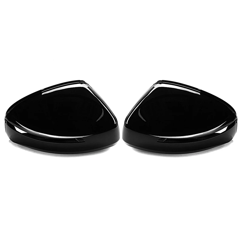 

Glossy Black Car Side Door Rearview Mirror Cover Trim Rearview Mirror Cover Replace For TT TTS TTRS MK2 8J R8 42 2007-2014