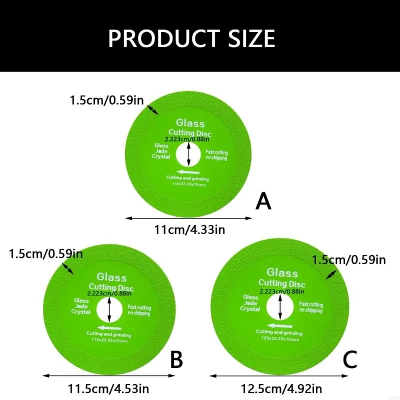 Y5GD Céramique Tile Coute Plaque roche Disques broyage