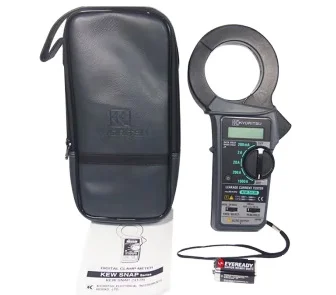 Kyoritsu Japan Comtrue Digital AC/DC Clamp Meter with High Precision for Electricians, KEW 2413R True RMS (Large Jaw 68mm)