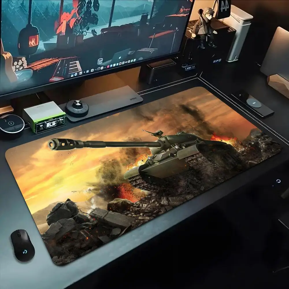 

world of tanks Mouse Pad 500X1000 mm Large Gaming Mousepad Gamer XL Rubber Otaku Keyboard Pad Laptop Desk Mat