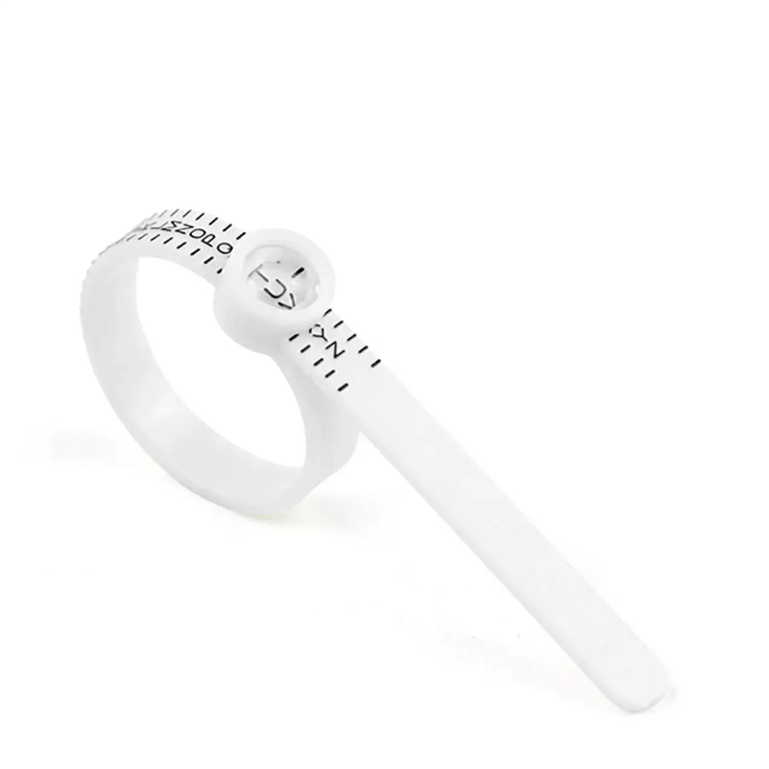 Ringgrößer mit Lupe – US/UK/EU/HK Schmuck-Messlineal für Fingergröße, Ringgrößen-Messwerkzeug