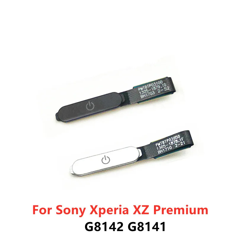 Zamienna część naprawcza Przełącznik włączania/wyłączania zasilania Przycisk odcisku palca Touch ID Taśma Elastyczny kabel do Sony Xperia XZ Premium G8142 G8141