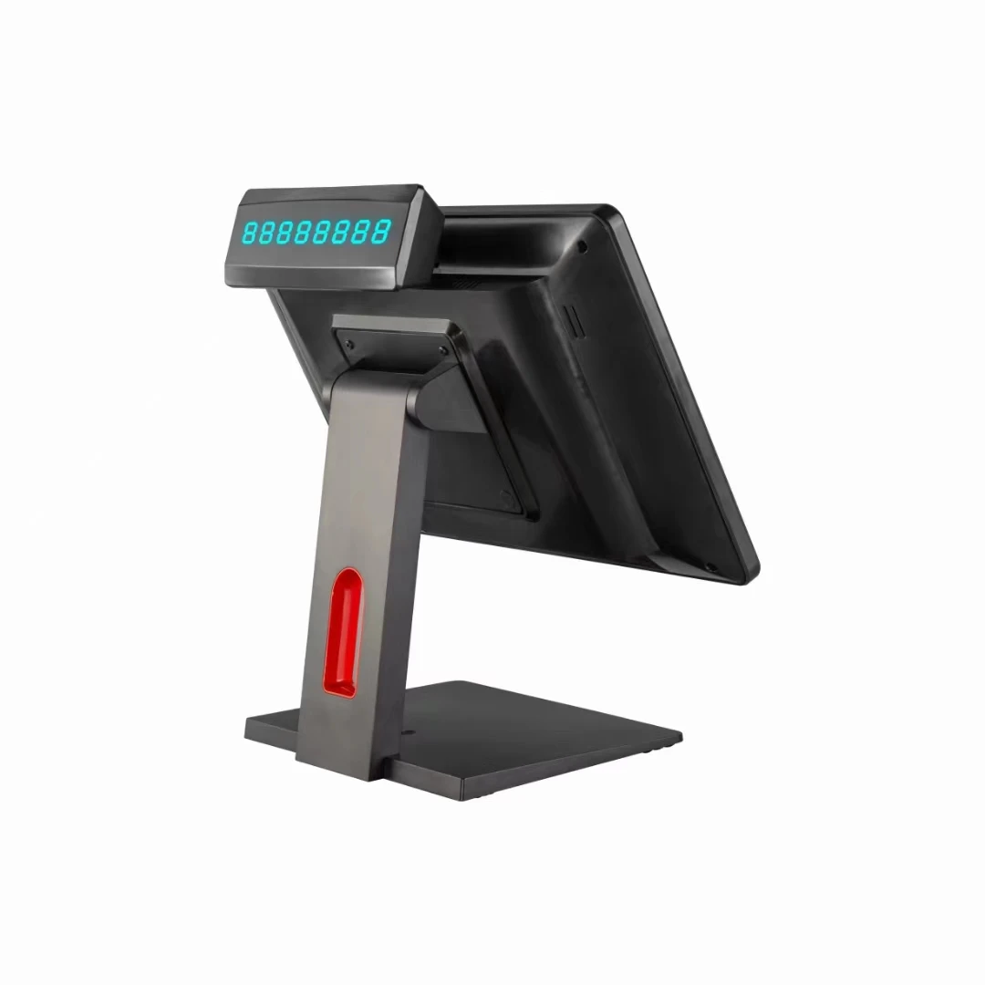 All-in-One Touch Screen Monitor PC for Small Businesses 15.6 Inch Pos System Cash Register with Touch Screen Display