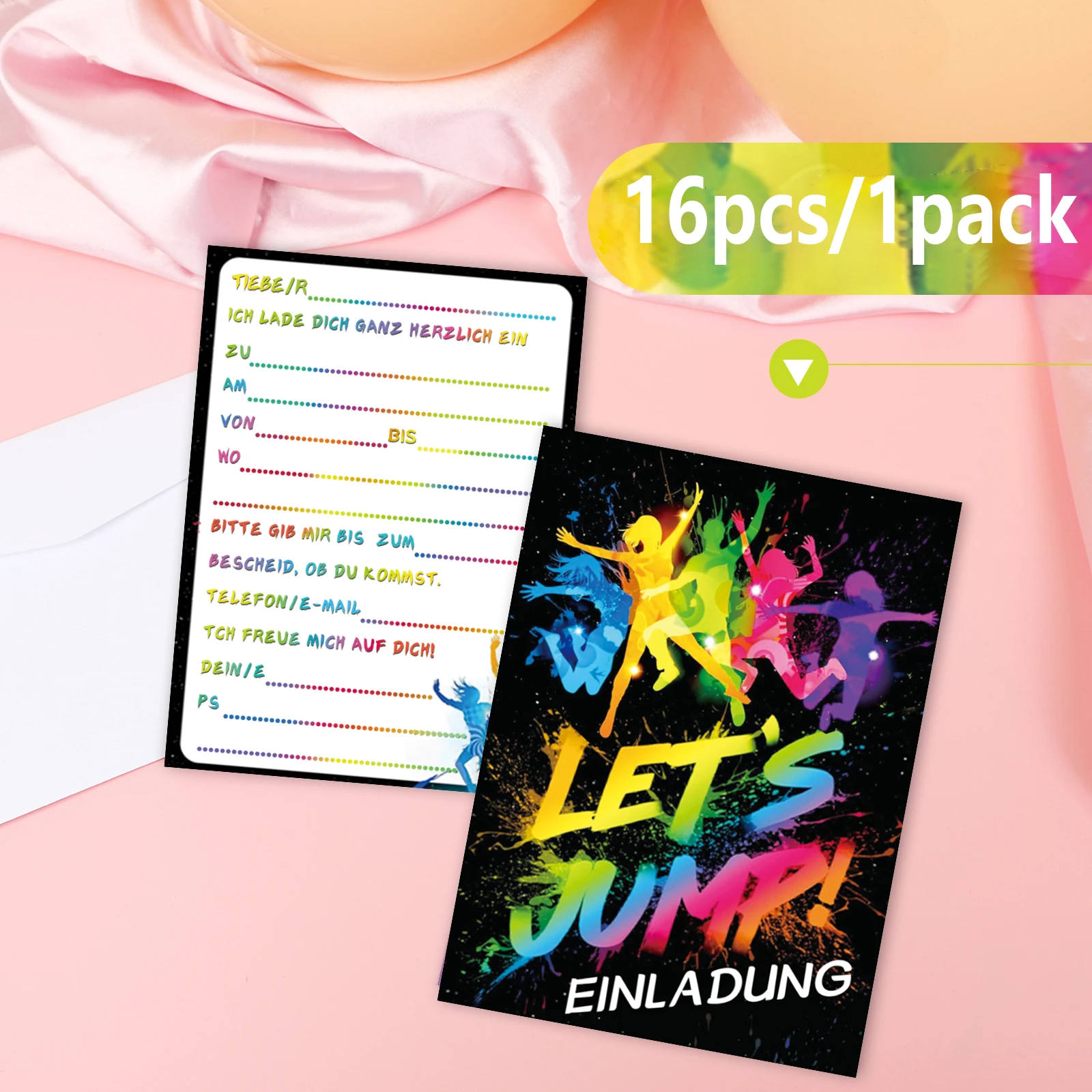 16Pcs Jump Party In…