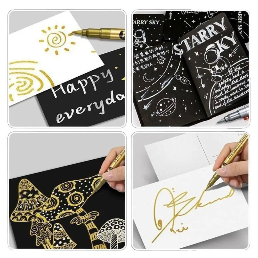 

Durable Plastic Paint Marker Wear Resistant Large Capacity Art marker Quick Drying Non-toxic DIY Arts&crafts Marker Pen Student