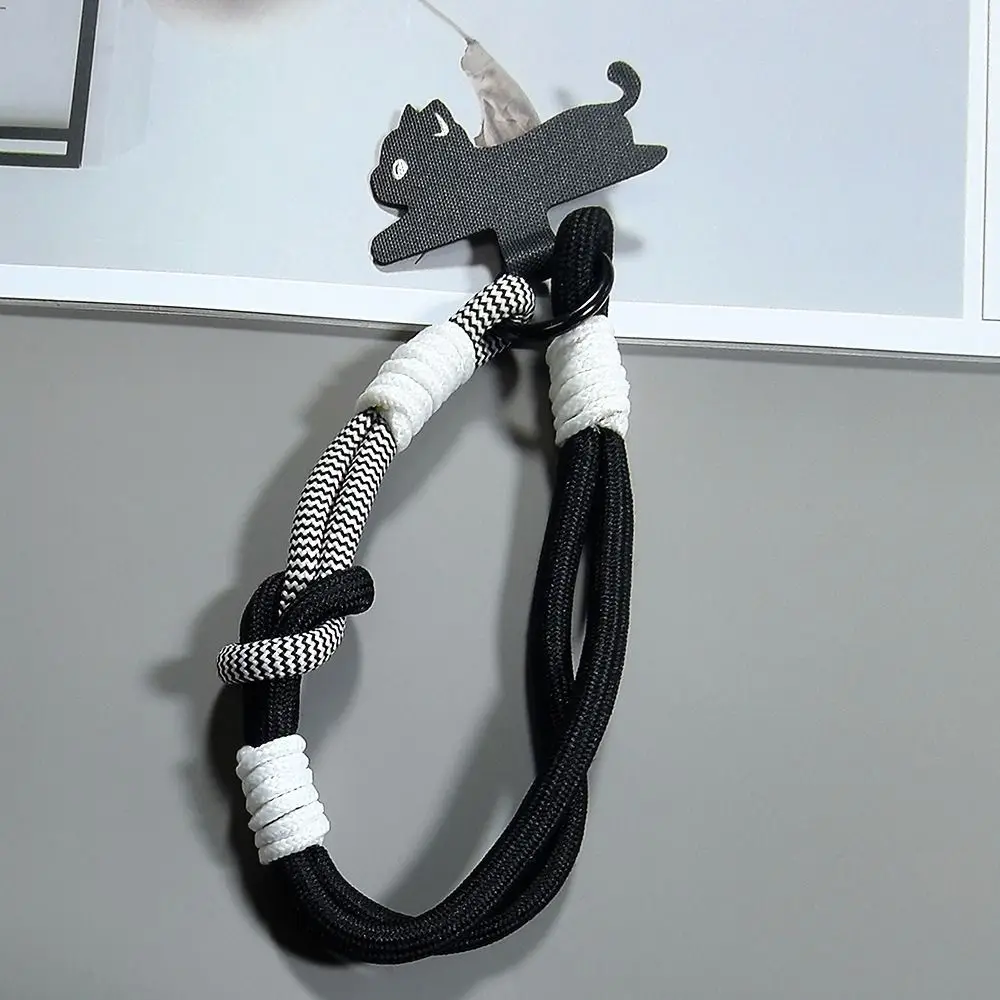 

Портативный ремешок для мобильного телефона с мультяшным котом 2-в-1, простые ремешки для телефона, универсальный ремешок для чехла для телефона с допамином