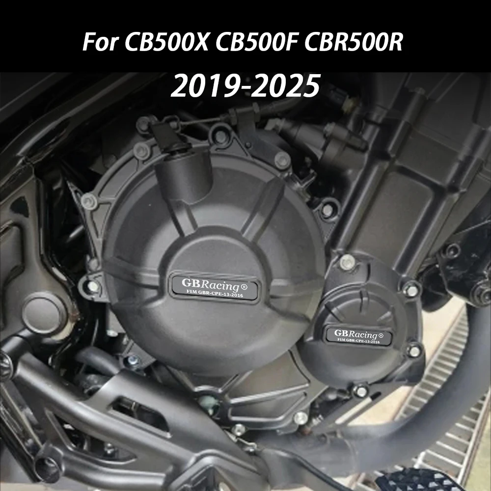 

For Honda CBR500R CBR500F CB500X 2019-2025 Engine Cover Motorcycle Alternator Clutch Protection Cover Accessories