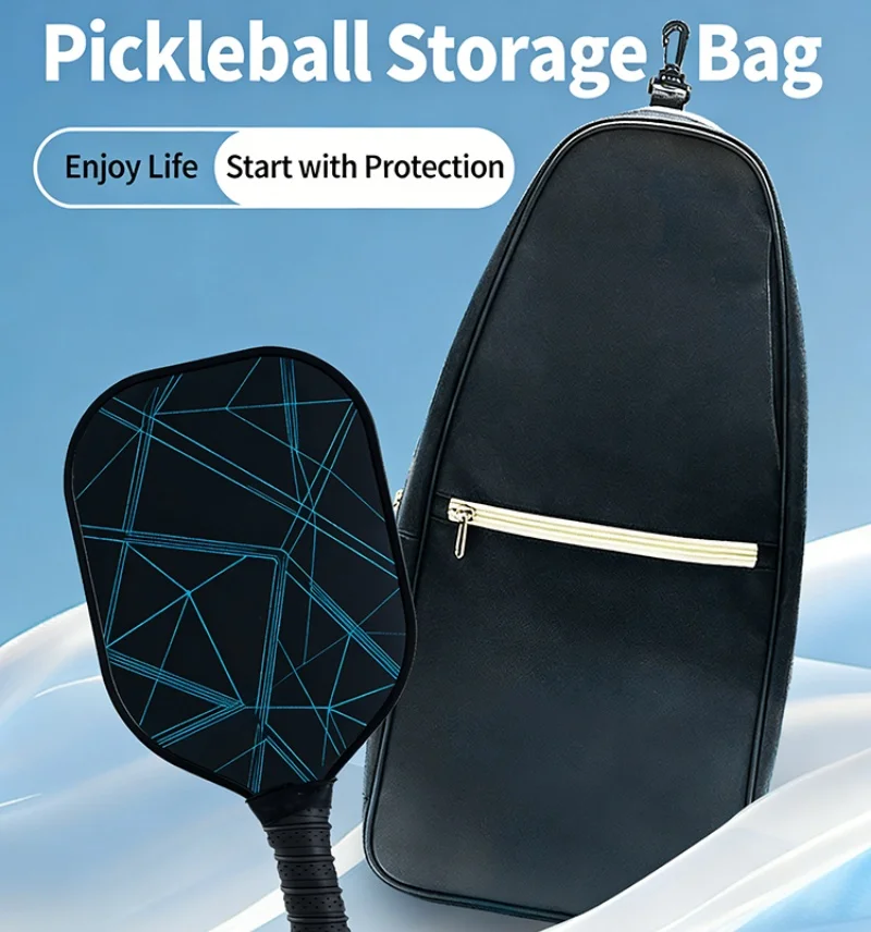 Pickleball Paddle Racket Bag Cover Waterproof Multifunction Outdoor Sports Portable Racket Backpack For Men Women Pickleball Bag